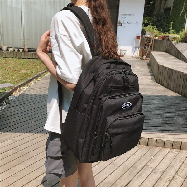 backpack large-capacity tooling schoolbag hong kong style university female korean student simple
backpack large-capacity tooling schoolbag hong kong style university female korean student simple