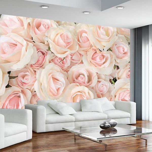 wallpapers modern romantic warm pink rose mural wallpaper living room wedding house background wall covering po paper for walls 3 d
wallpapers modern romantic warm pink rose mural wallpaper living room wedding house background wall covering po paper for walls 3 d