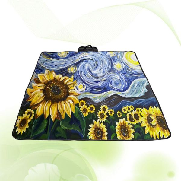outdoor pads 1pc 3d printing pattern foldable picnic blanket beach cushion small thickened mat(starry sunflower 148
outdoor pads 1pc 3d printing pattern foldable picnic blanket beach cushion small thickened mat(starry sunflower 148