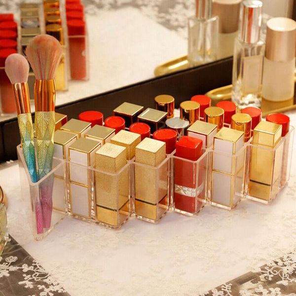 storage bottles & jars 16 grid lipstick box transparent acrylic display type cosmetic fish large organizer rack stackable s6t2
storage bottles & jars 16 grid lipstick box transparent acrylic display type cosmetic fish large organizer rack stackable s6t2