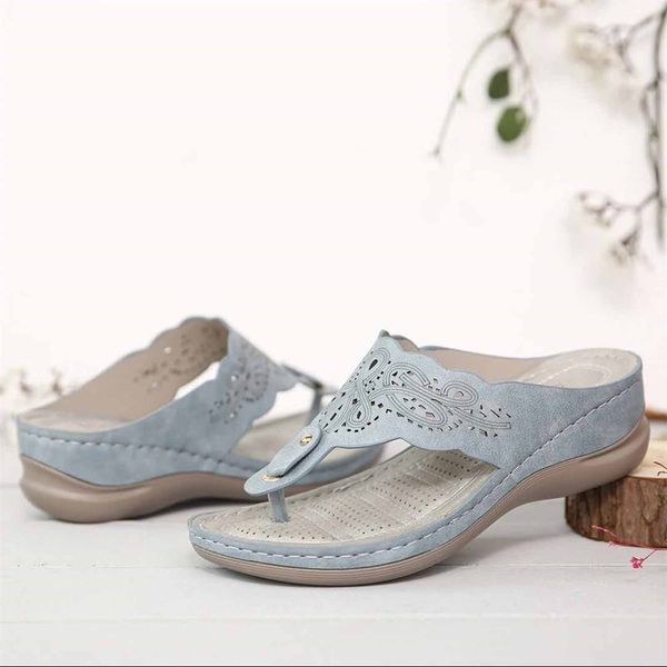 women wedge heel flip flops multicolor embroidered sandals slippers comfort flats plus size cross summer 2021 beach slippers, Black
women wedge heel flip flops multicolor embroidered sandals slippers comfort flats plus size cross summer 2021 beach slippers, Black