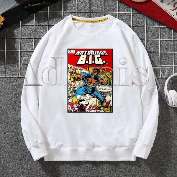 men's hoodies & sweatshirts notorious big men woman fashion white color autumn winter hip hop hoody male brand casual, Black 
men's hoodies & sweatshirts notorious big men woman fashion white color autumn winter hip hop hoody male brand casual, Black