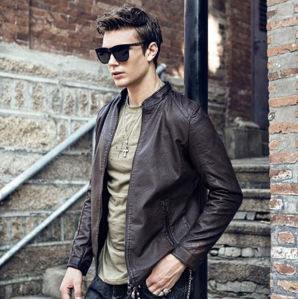 men's fur & faux men motorcycle leather jackets fashion autumn pu male winter bomber outerwear coat1, Black
men's fur & faux men motorcycle leather jackets fashion autumn pu male winter bomber outerwear coat1, Black