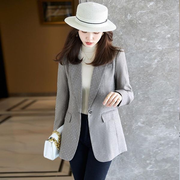 women's suits & blazers 2021 jacket fashion coffee coat ol styles fall winter for women business work blaser outwear plus size 4xl, White;black
women's suits & blazers 2021 jacket fashion coffee coat ol styles fall winter for women business work blaser outwear plus size 4xl, White;black