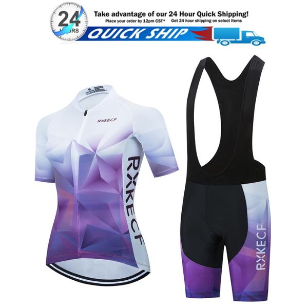 racing sets rxkecf women's cycling jersey set summer anti-uv bicycle clothing quick-dry mountain female bike clothes, Black;blue
racing sets rxkecf women's cycling jersey set summer anti-uv bicycle clothing quick-dry mountain female bike clothes, Black;blue