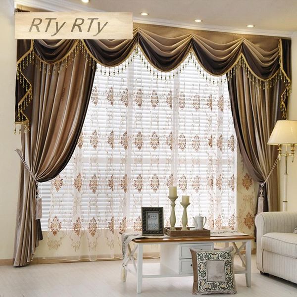 curtain & drapes luxury european style thickening shading pure color italy velvet head curtains for living room modern window valance bedroo
curtain & drapes luxury european style thickening shading pure color italy velvet head curtains for living room modern window valance bedroo