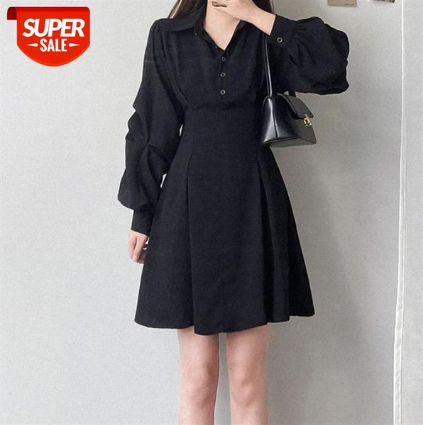 black french dress waist is thin and temperament hepburn style little high skirt blouse #x21n, Black;gray
black french dress waist is thin and temperament hepburn style little high skirt blouse #x21n, Black;gray