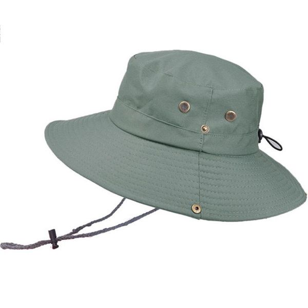 cloches cotton summer sun protection fisherman cap outdoor sport fishing hats breathale wide brim sunshade uv, Blue;gray
cloches cotton summer sun protection fisherman cap outdoor sport fishing hats breathale wide brim sunshade uv, Blue;gray