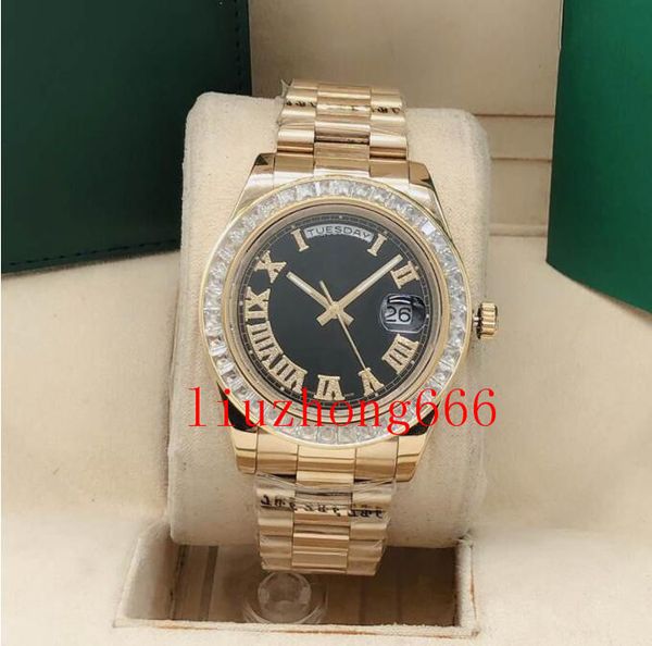 men's automatic mechanical watch, 41mm classic fashion sapphire, roman face week calendar waterproof leisure sport, Slivery;brown
men's automatic mechanical watch, 41mm classic fashion sapphire, roman face week calendar waterproof leisure sport, Slivery;brown