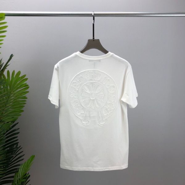 summer new ch crowe short sleeved shirt men's t-shirt cross sanskrit paste cloth embroidered tide brand, White;black
summer new ch crowe short sleeved shirt men's t-shirt cross sanskrit paste cloth embroidered tide brand, White;black