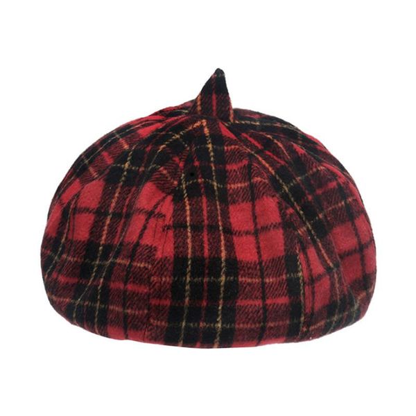 berets fall and winter student casual fashion british style painter hat wild pumpkin plaid beret, Blue;gray
berets fall and winter student casual fashion british style painter hat wild pumpkin plaid beret, Blue;gray