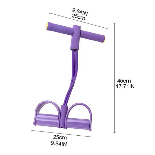 tubes natural latex foot pedal elastic pull rope with handle fitness equipment bodybuilding expander accessories
tubes natural latex foot pedal elastic pull rope with handle fitness equipment bodybuilding expander accessories