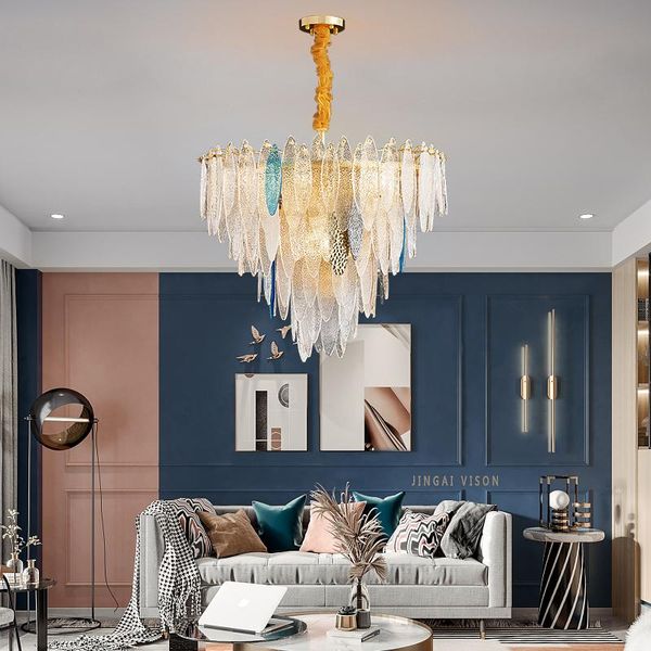 chandeliers led postmodern stainless steel glass golden designer chandelier lighting lustre suspension luminaire lampen for dinning room
chandeliers led postmodern stainless steel glass golden designer chandelier lighting lustre suspension luminaire lampen for dinning room