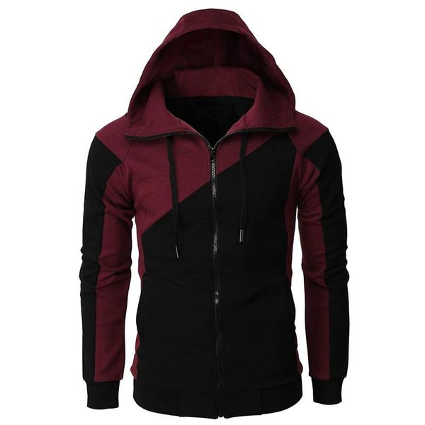 men's hoodies & sweatshirts 2021 simple fashion men hooded color block casual streetwear long sleeve slim autumn clothing mens, Black
men's hoodies & sweatshirts 2021 simple fashion men hooded color block casual streetwear long sleeve slim autumn clothing mens, Black