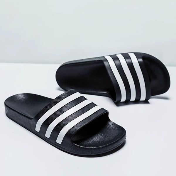 slippers men's stripe sport thick sole soft eva indoor bathroom slides sandals casual beach platform men home shoes large, Black
slippers men's stripe sport thick sole soft eva indoor bathroom slides sandals casual beach platform men home shoes large, Black