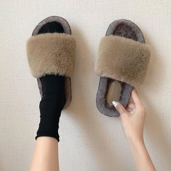 slippers winter keep warm women casual indoor floor slides flat soft furry shoes ladies female bottom non-slip, Black
slippers winter keep warm women casual indoor floor slides flat soft furry shoes ladies female bottom non-slip, Black