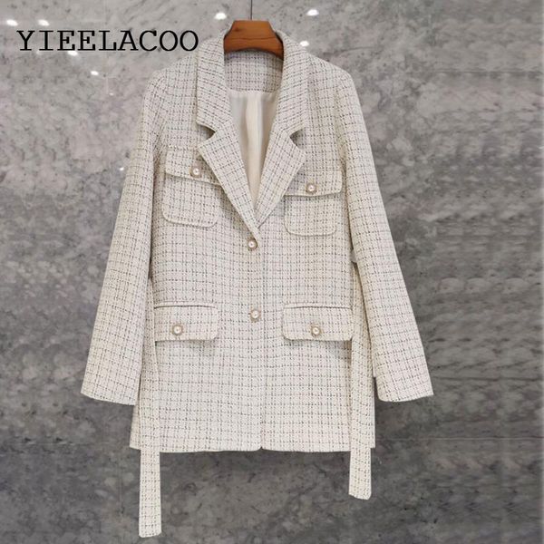 women's jackets apricot plaid tweed coat double breasted one-piece autumn/winter jacket belted small fragrant wind ladies, Black;brown
women's jackets apricot plaid tweed coat double breasted one-piece autumn/winter jacket belted small fragrant wind ladies, Black;brown