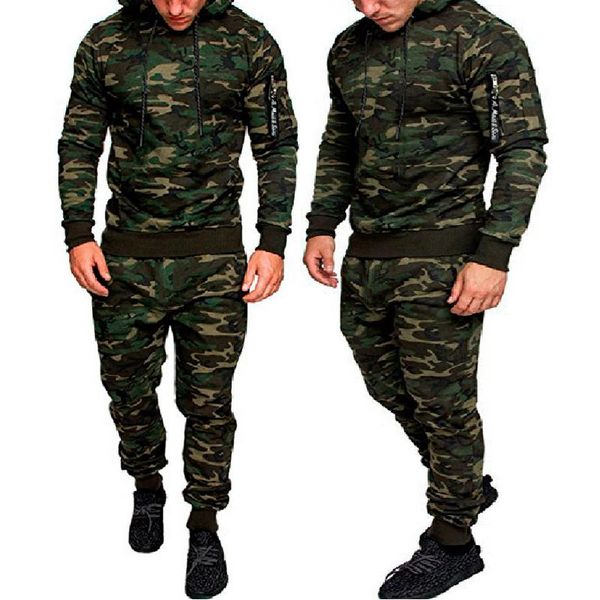 men's tracksuits 2 pieces sets tracksuit men hooded sweatshirt+pants pullover camouflage hoodie sportwear suit casual clothes size -3x, Gray
men's tracksuits 2 pieces sets tracksuit men hooded sweatshirt+pants pullover camouflage hoodie sportwear suit casual clothes size -3x, Gray