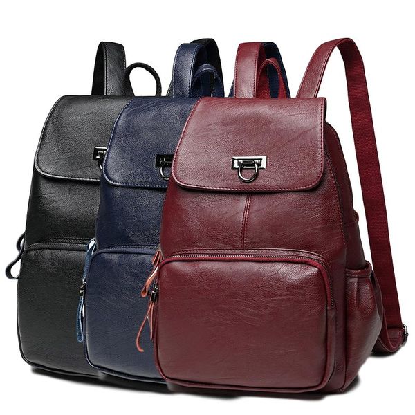 outdoor bags fashionable simple backpack woman 2021 casual leather black ladies shoulder brown large capacity blue travel bag women
outdoor bags fashionable simple backpack woman 2021 casual leather black ladies shoulder brown large capacity blue travel bag women