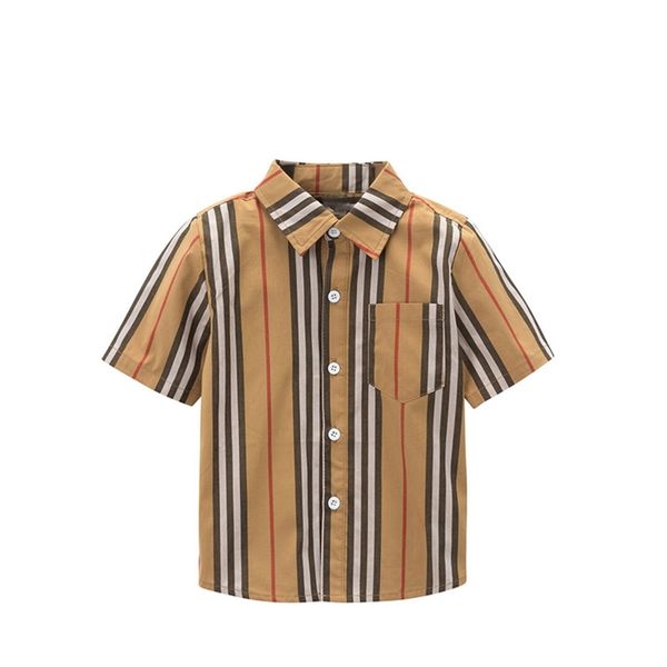 boy's shirt summer autumn style stripes fold-down collar long short sleeve children's pure cotton boy pants children 210713, White;black
boy's shirt summer autumn style stripes fold-down collar long short sleeve children's pure cotton boy pants children 210713, White;black