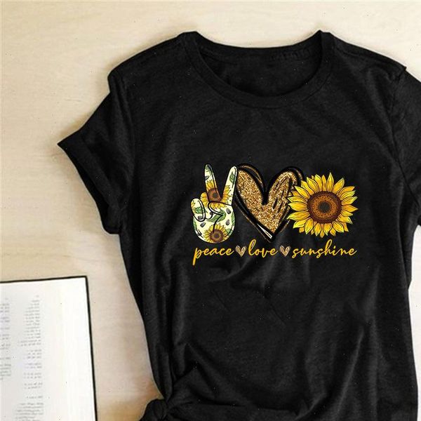 peace womens love sunshine print women t shirt short sleeve round neck summer funny femme tee clothes, White
peace womens love sunshine print women t shirt short sleeve round neck summer funny femme tee clothes, White