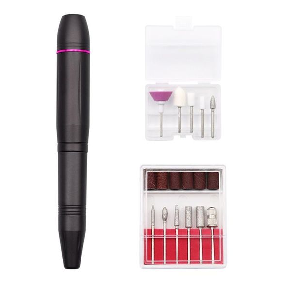 nail art equipment electric drill manicure pedicure kit 20000 rpm file set for home salon with bits, Silver
nail art equipment electric drill manicure pedicure kit 20000 rpm file set for home salon with bits, Silver