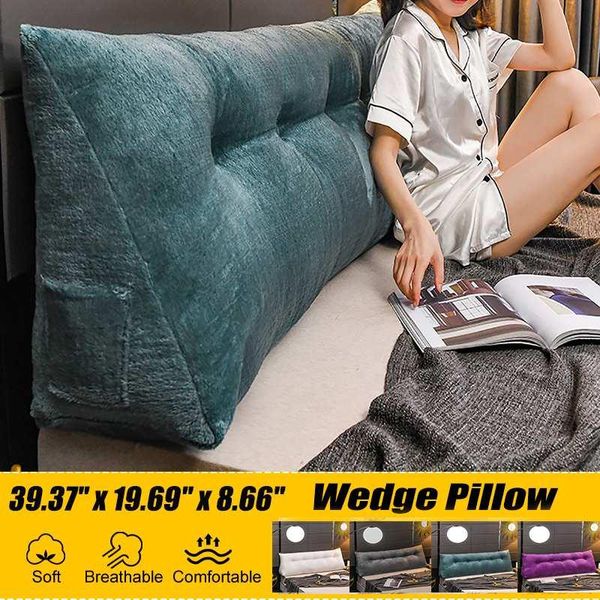 cushion/decorative pillow 100*50*22cm home soft large back cushion luxury bedside decor long backrest multifunction seat bed sofa tatami
cushion/decorative pillow 100*50*22cm home soft large back cushion luxury bedside decor long backrest multifunction seat bed sofa tatami