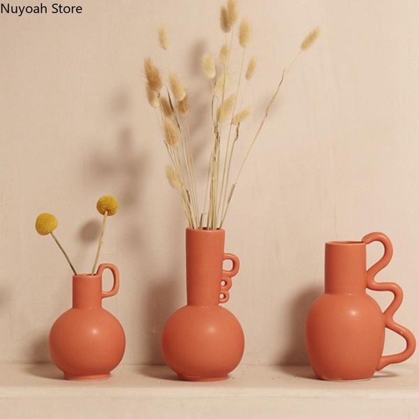 vases ceramic vase simple counterhome decoration living room dried flower arrangement accessories
vases ceramic vase simple counterhome decoration living room dried flower arrangement accessories