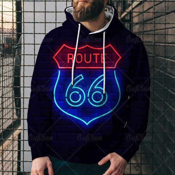 menswear style new summer hoodie highway 66 seri digital printing fashion trend sweaterc5qk, Black
menswear style new summer hoodie highway 66 seri digital printing fashion trend sweaterc5qk, Black