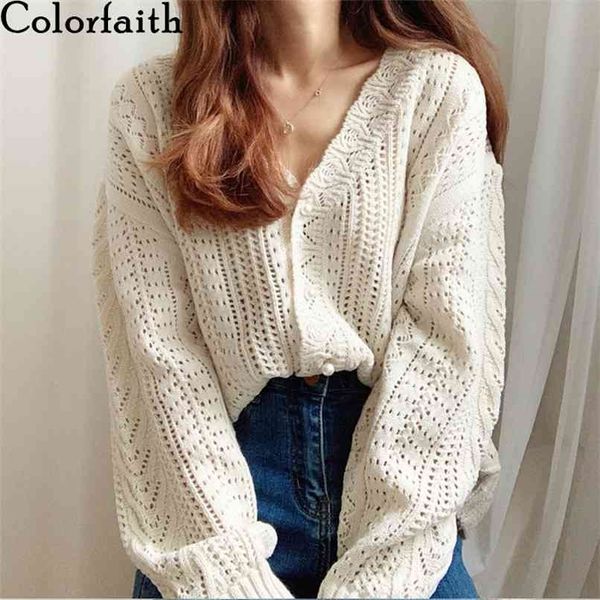 spring autumn women's knitwear knitted buttons cardigans cutout korean vintage wild lady short swc1304jx 210427, White;black
spring autumn women's knitwear knitted buttons cardigans cutout korean vintage wild lady short swc1304jx 210427, White;black