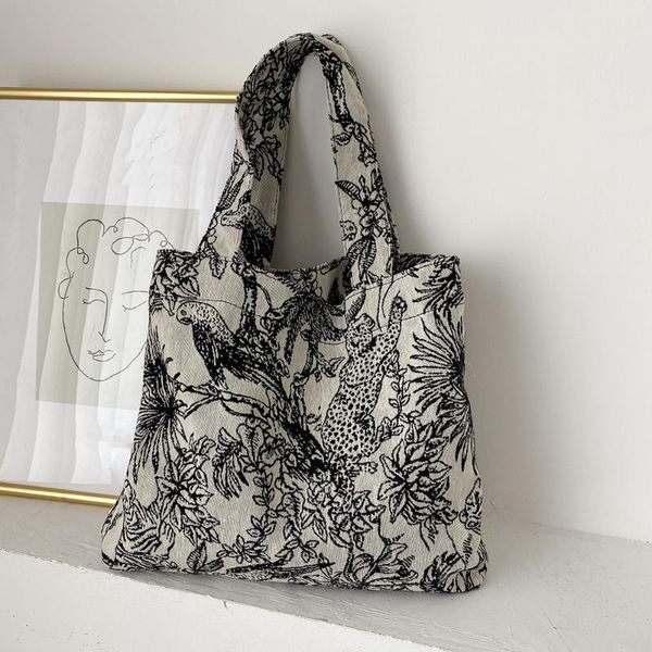 evening bags fashion women forest jacquard canvas shoulder shopping bag casual ladies summer beach vacation large capacity tote handbags
evening bags fashion women forest jacquard canvas shoulder shopping bag casual ladies summer beach vacation large capacity tote handbags