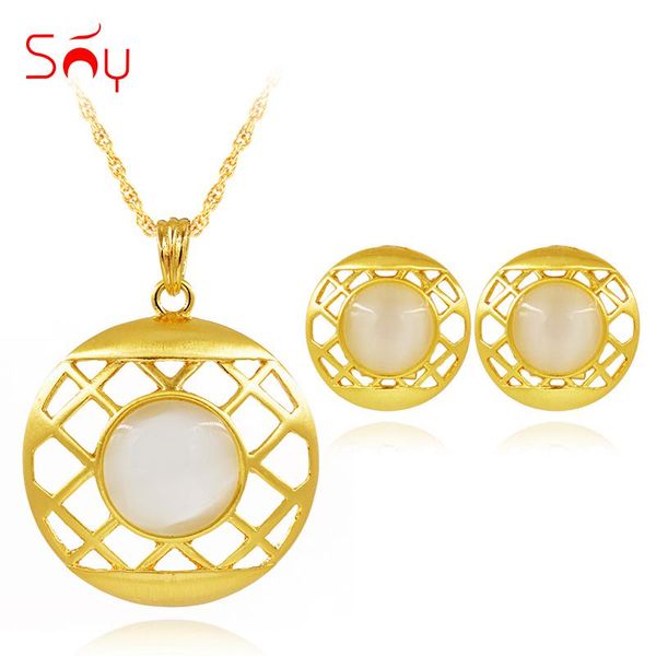 earrings & necklace sunny jewelry vintage round sets for women pendant cubic zirconia party wedding gifts, Silver
earrings & necklace sunny jewelry vintage round sets for women pendant cubic zirconia party wedding gifts, Silver