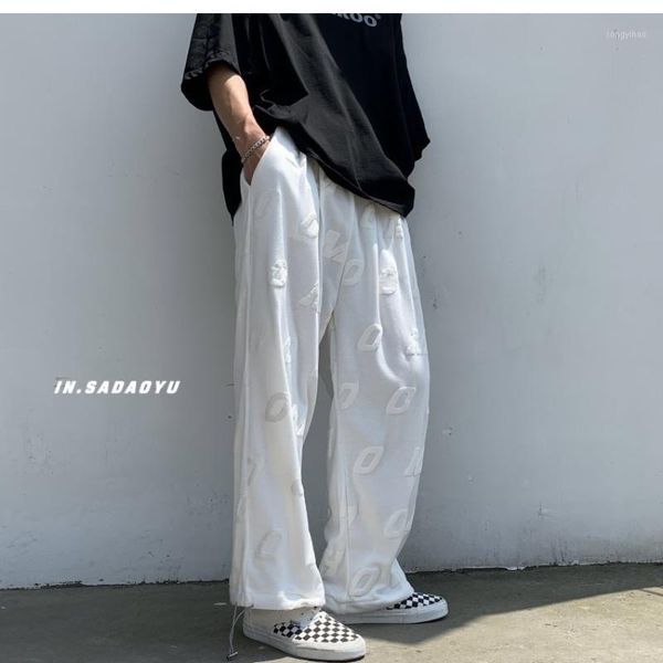 men's pants summer casual wide leg for men lightweight streetwear letter printed straight fashion sweatpants trousers, Black
men's pants summer casual wide leg for men lightweight streetwear letter printed straight fashion sweatpants trousers, Black