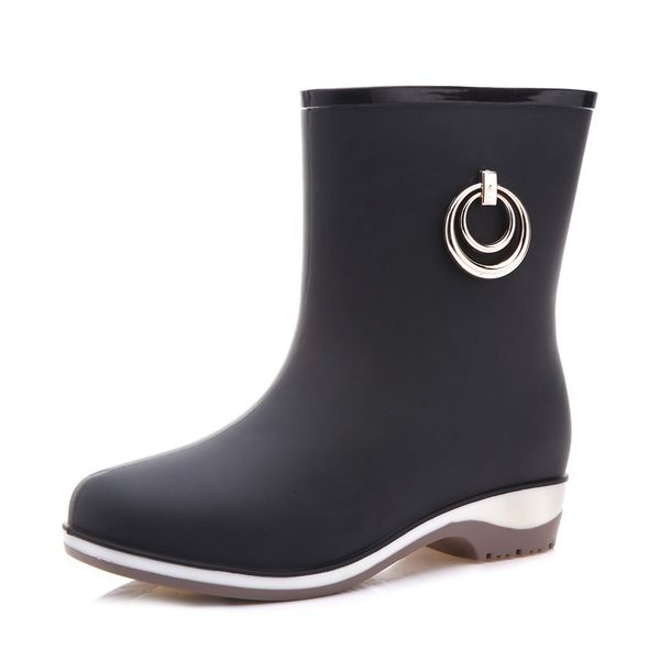 boot elegant short rubber boots autumn ankle day dwaterproof rainy water woman shoes 2021 wse3 5uj2, Black
boot elegant short rubber boots autumn ankle day dwaterproof rainy water woman shoes 2021 wse3 5uj2, Black