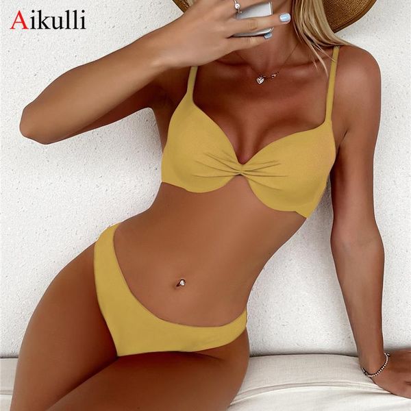women's swimwear solid color underwire bikinis swimsuits women 2022 summer beach bikini set female two-piece biquini bathing suits, White;black
women's swimwear solid color underwire bikinis swimsuits women 2022 summer beach bikini set female two-piece biquini bathing suits, White;black
