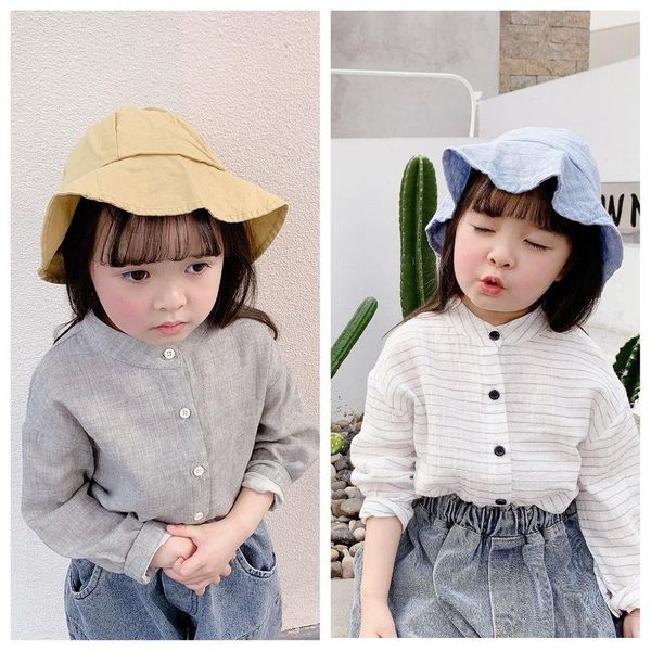 shirts spring 2021 children clothing girl korean stripe leisure shirt kids long sleeve, White;black
shirts spring 2021 children clothing girl korean stripe leisure shirt kids long sleeve, White;black