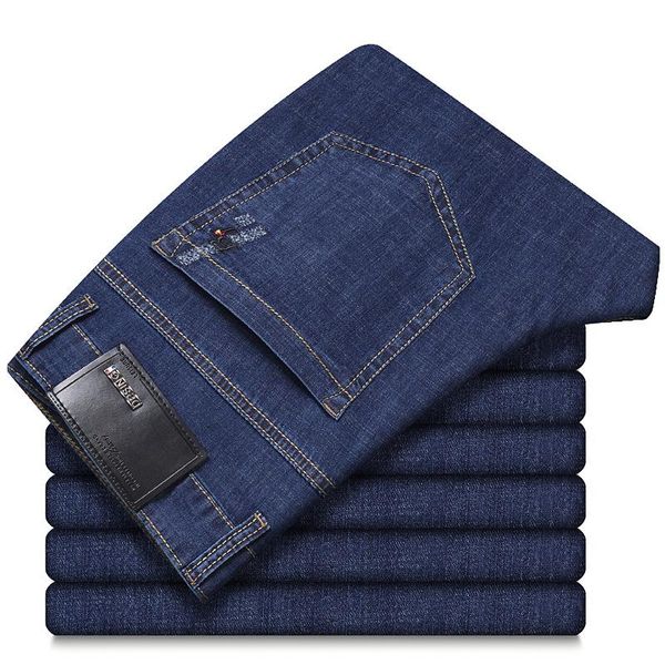 cotton jeans men denim trousers soft mens pants spring jean fashion large big size 40 42 men's, Blue
cotton jeans men denim trousers soft mens pants spring jean fashion large big size 40 42 men's, Blue