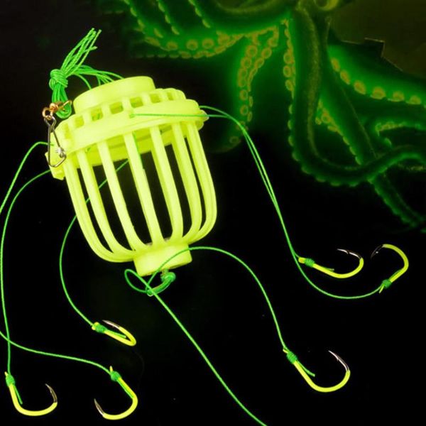 fishing hooks spherical luminous sea box monsters with 7 carbon steel feeder jig explosion carp fishhook tackle
fishing hooks spherical luminous sea box monsters with 7 carbon steel feeder jig explosion carp fishhook tackle