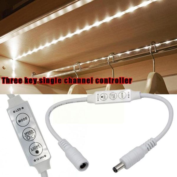 controllers led strip controller single color mini dimmer rf remote portable three dc12-24v channel control key d r1y3
controllers led strip controller single color mini dimmer rf remote portable three dc12-24v channel control key d r1y3