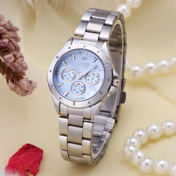 wristwatches nary watch women fashion luxury stainless steel quality diamond ladies quartz rhinestone watches, Slivery;brown
wristwatches nary watch women fashion luxury stainless steel quality diamond ladies quartz rhinestone watches, Slivery;brown