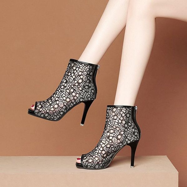 sandals women's 2021 summer high heels ladies fashion sandal zip hollow out peep toe women shoes female footwear, Black
sandals women's 2021 summer high heels ladies fashion sandal zip hollow out peep toe women shoes female footwear, Black