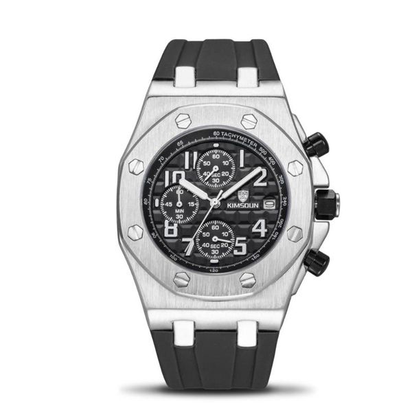 wristwatches kimsdun brand multi-style men's quartz watch multifunction silicone rubber waterproof sports business luxury, Slivery;brown
wristwatches kimsdun brand multi-style men's quartz watch multifunction silicone rubber waterproof sports business luxury, Slivery;brown