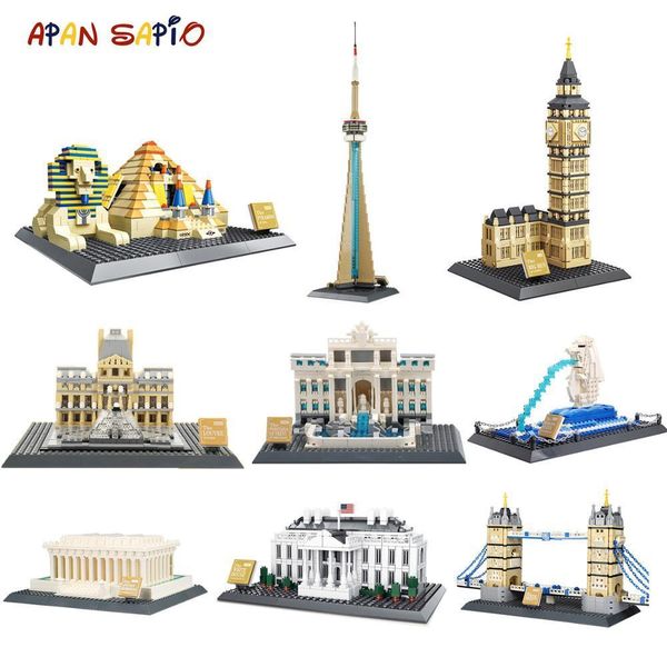 famous architecture building blocks world classic city bricks model new york kids toys gifts compatible with brands q1126
famous architecture building blocks world classic city bricks model new york kids toys gifts compatible with brands q1126