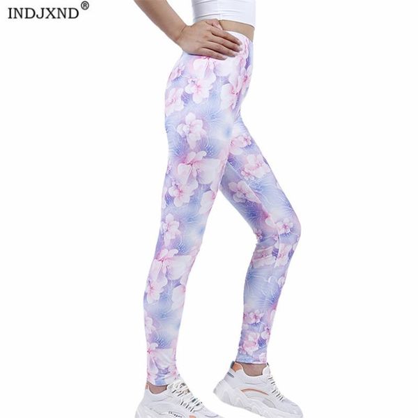 women's leggings indjxnd pink flowers women fitness pants knitted clothing gym push up ankle-length high elasticity sports bottom, Black
women's leggings indjxnd pink flowers women fitness pants knitted clothing gym push up ankle-length high elasticity sports bottom, Black
