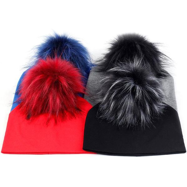 beanies children beanie hat with faux fur pompom caps for winter autumn solid color kids warm skull
beanies children beanie hat with faux fur pompom caps for winter autumn solid color kids warm skull