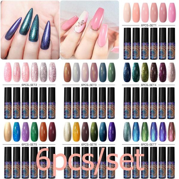 2/6pcs uv gel nail polish set 5ml multi-color semi permanent long lasting led varnish soak off rose gold, Red;pink
2/6pcs uv gel nail polish set 5ml multi-color semi permanent long lasting led varnish soak off rose gold, Red;pink