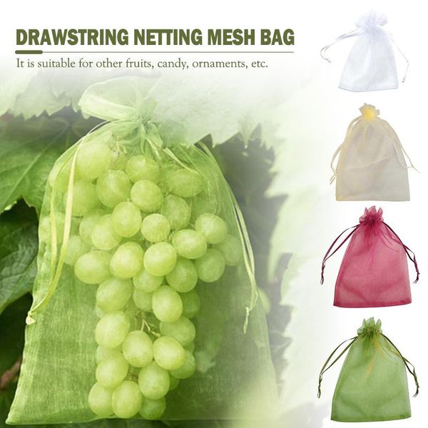 planters & pots 50pcs garden vegetable fruit grow bag plants protection anti bird drawstring netting candy makeup mesh pouch pest control
planters & pots 50pcs garden vegetable fruit grow bag plants protection anti bird drawstring netting candy makeup mesh pouch pest control