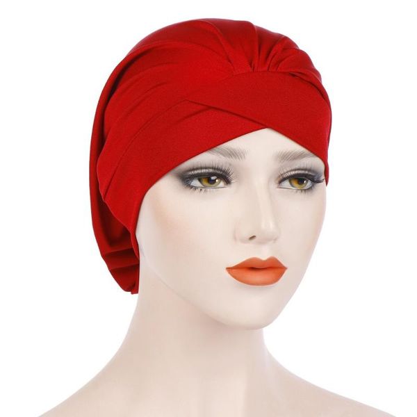 woman hijabs hats soft turban elastic cloth head cap hat chemo beanie ladies muslim scarf hair accessories wholesale ethnic clothing, Red
woman hijabs hats soft turban elastic cloth head cap hat chemo beanie ladies muslim scarf hair accessories wholesale ethnic clothing, Red