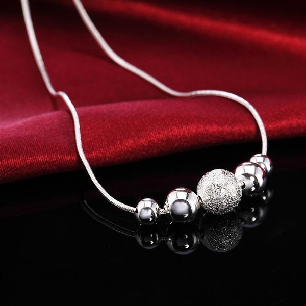 chains wholesale 925 silver necklace fashion beaded chain for woman wedding jewelry gift clavicle
chains wholesale 925 silver necklace fashion beaded chain for woman wedding jewelry gift clavicle