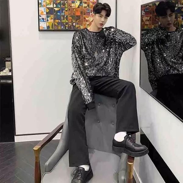men's hoodies & sweatshirts performer's nightwear, shop, wei singer's pullover personality coat, retro hairstyle, round neck,, Black
men's hoodies & sweatshirts performer's nightwear, shop, wei singer's pullover personality coat, retro hairstyle, round neck,, Black